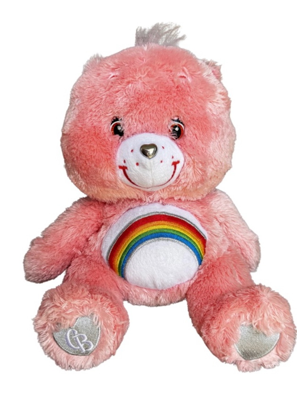 Care Bears Cheer Bear Plush 2007 Swarovski Crystal Eyes